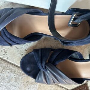 Diane von Furstenberg Navy Blue Women's Sandals